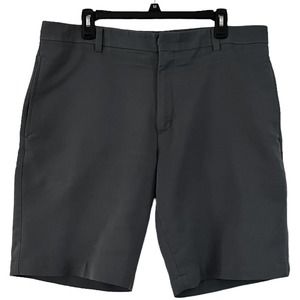 Nike Tiger Woods Collection Shorts Men's Size 36 Gray Flat Front‎ Chino